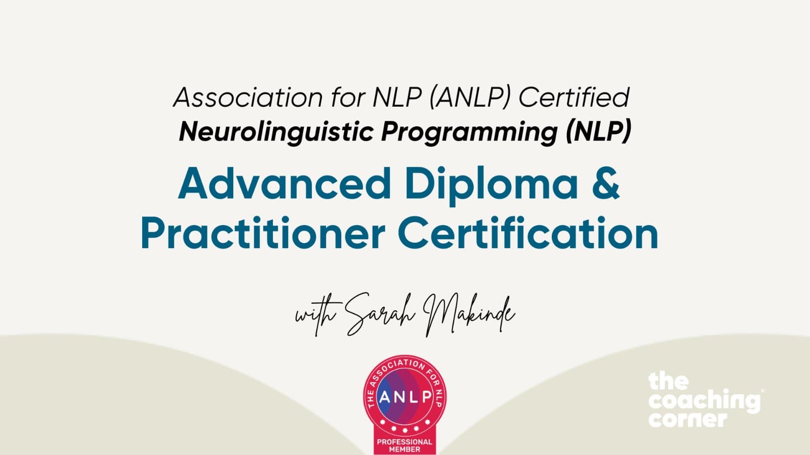 NLP Diploma & Practitioner course preview